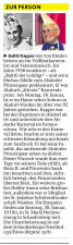 Zur Person: Balthi Kappes